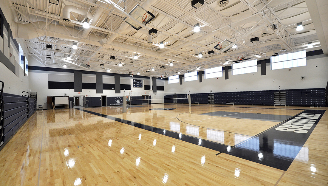 hudson schools gym